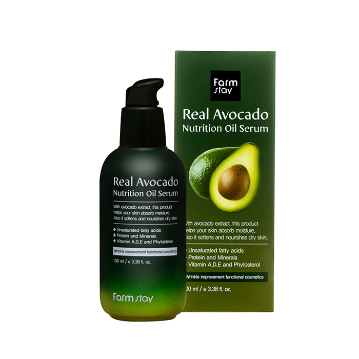 FARMSTAY REAL AVOCADO NUTRITION OIL SERUM (100ml)