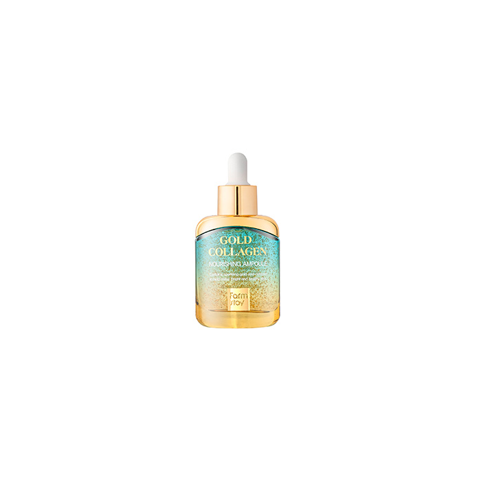 FARMSTAY GOLD COLLAGEN NOURISHING AMPOULE (35ml)