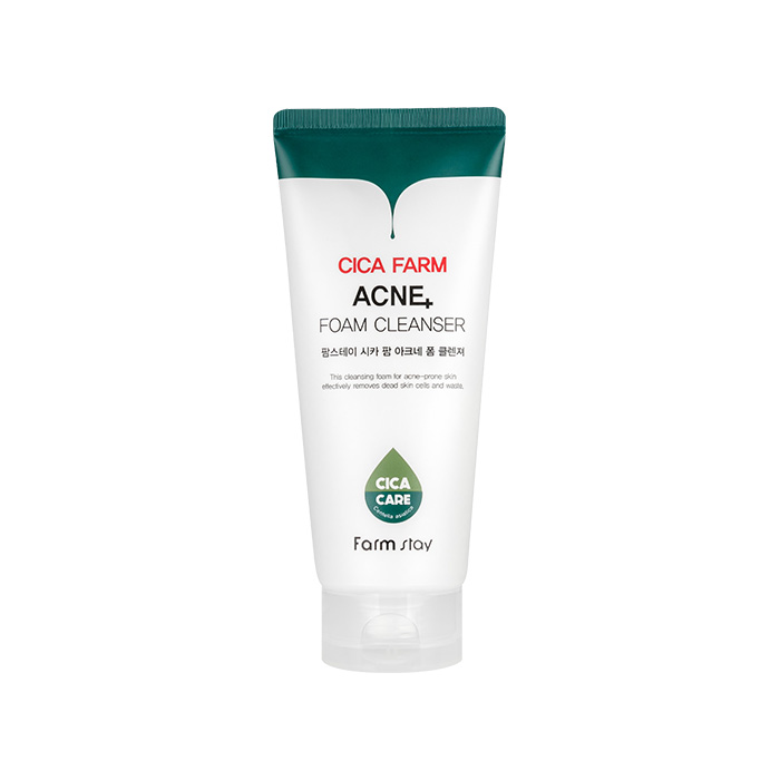 FARMSTAY CICA FARM ACNE FOAM CLEANSER (180ml)